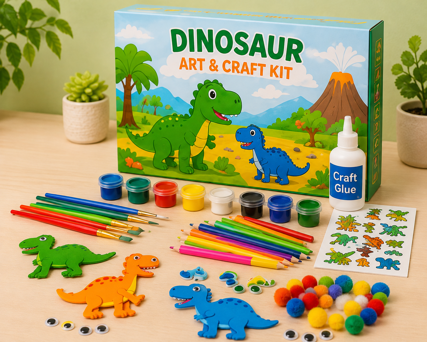Dinosaur Art & Craft Kit